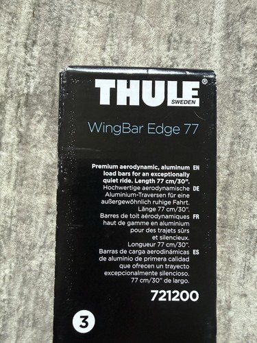Thule wingbar edge - edge, 77